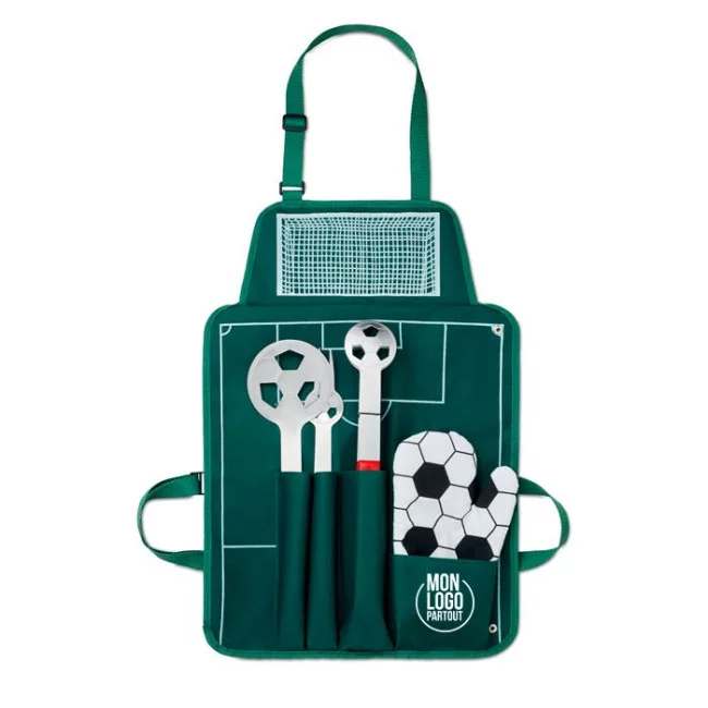 Set de barbecue football publicitaire 