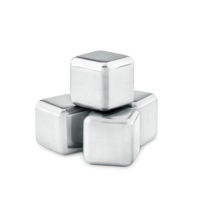 Set 4 glaçons en acier ICY 