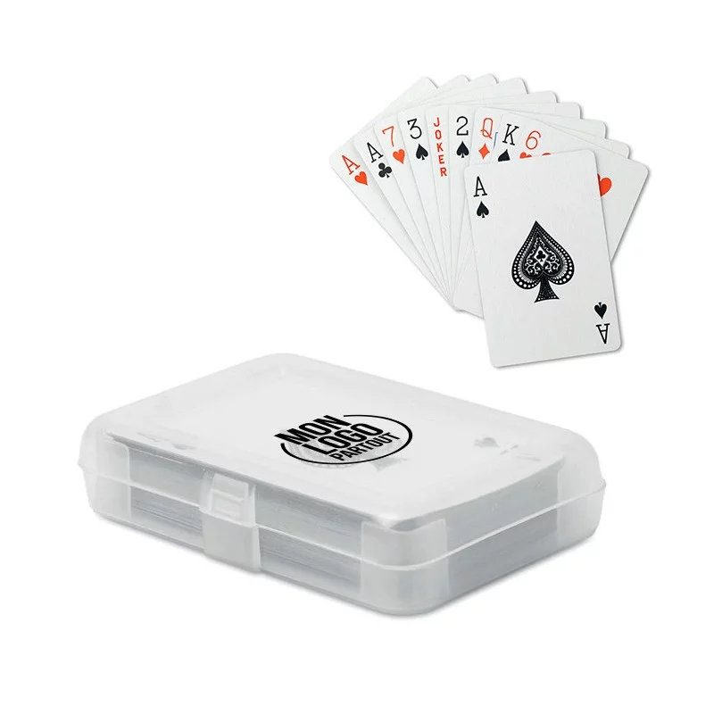 Jeu de cartes avec boîte...