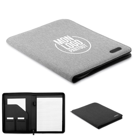 Conférencier Publicitaire A4 Zippé 