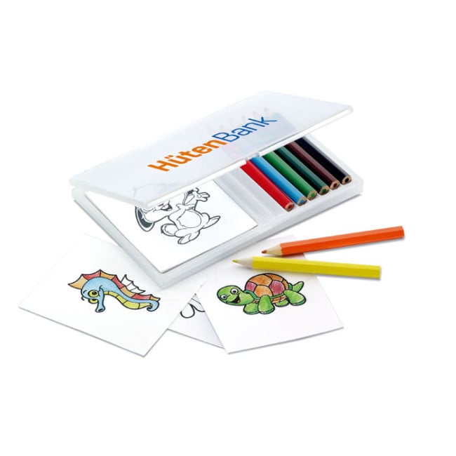 Kit de coloriage publicitaire Récré 