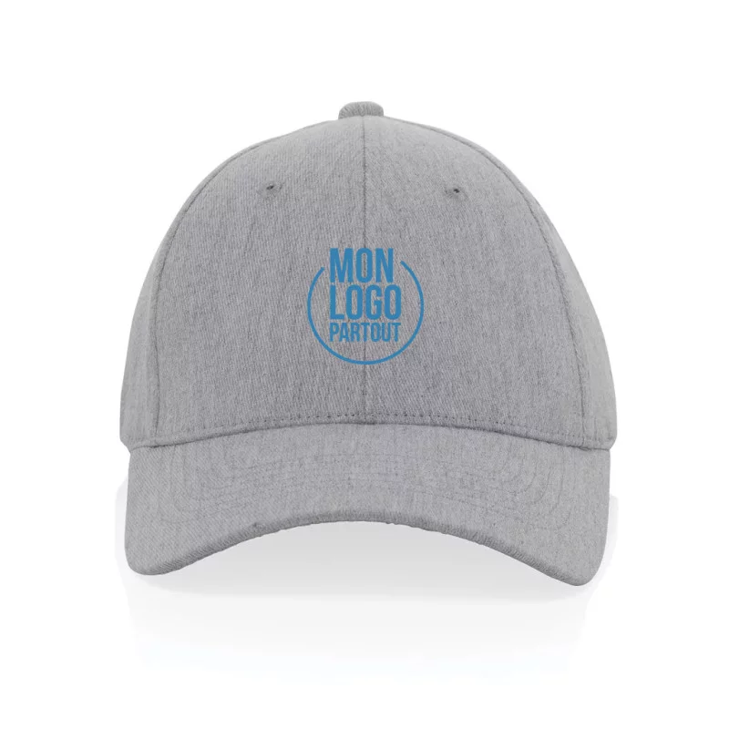 Casquette personnalisée à 6 panneaux chinés Milo 