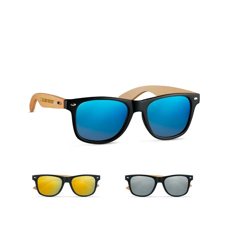 Lunettes de soleil Vintage en bambou 
