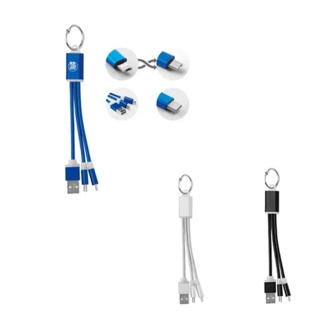 Câble de recharge universel personnalisé LED 