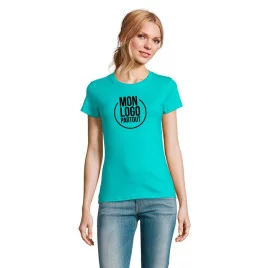 T-shirt publicitaire femme...