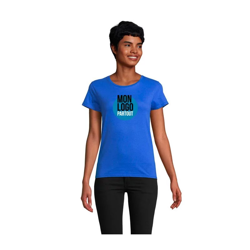 T-shirt publicitaire femme...