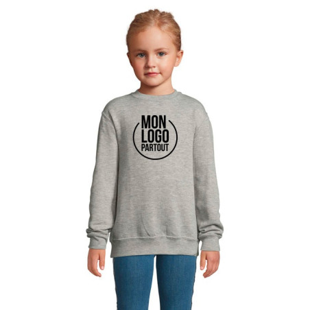 Sweat-shirt publicitaire enfant new supreme 
