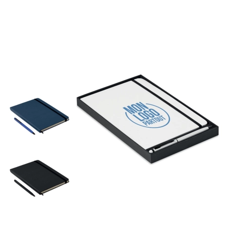 Carnet A5 publicitaire avec stylo Neilo 