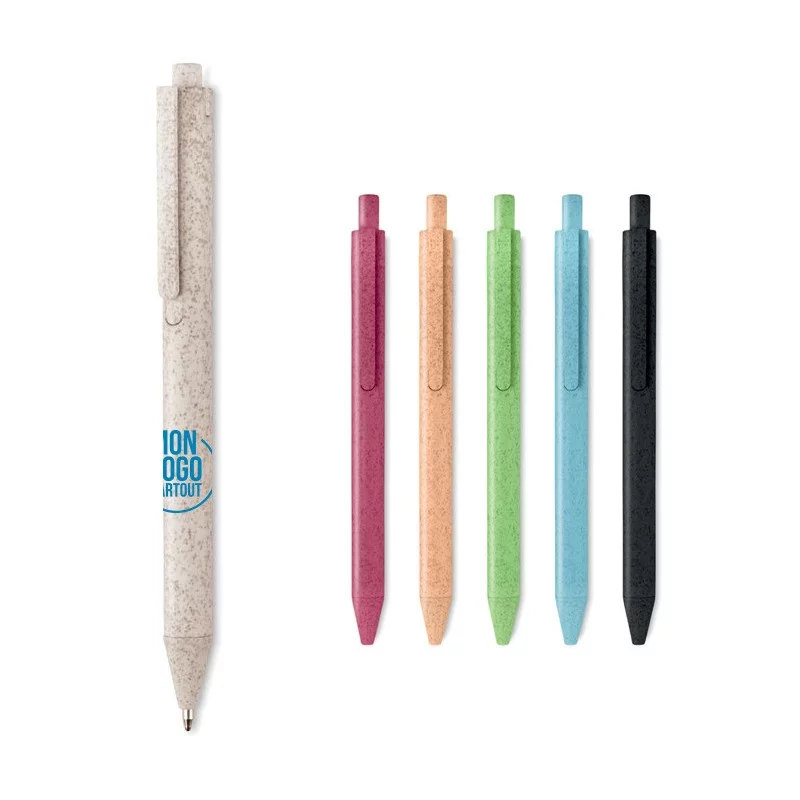 Stylo en paille Pecas