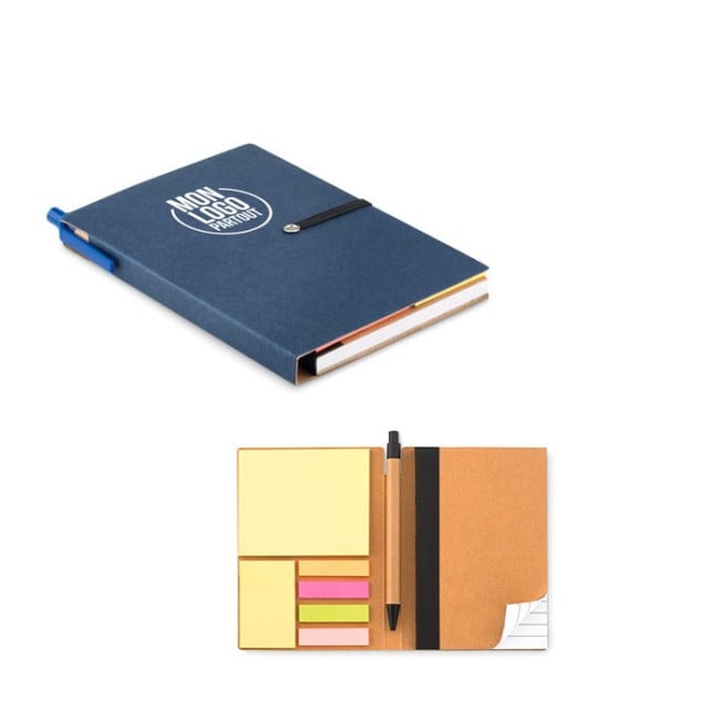 Carnet multifonctions recyclé + Stylo 