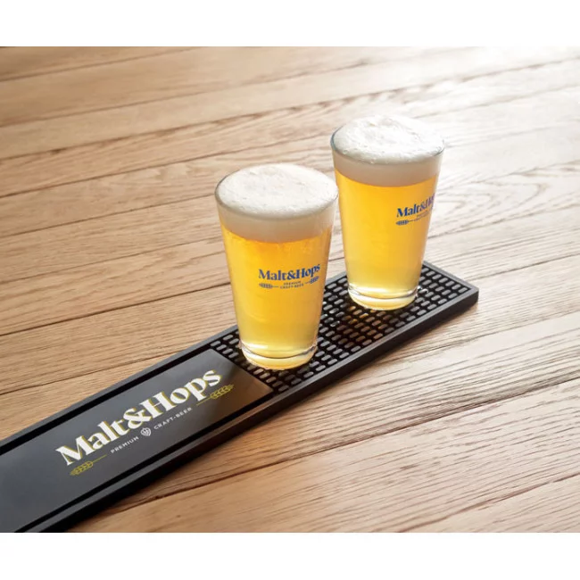 Tapis de bar publicitaire en PVC Malta