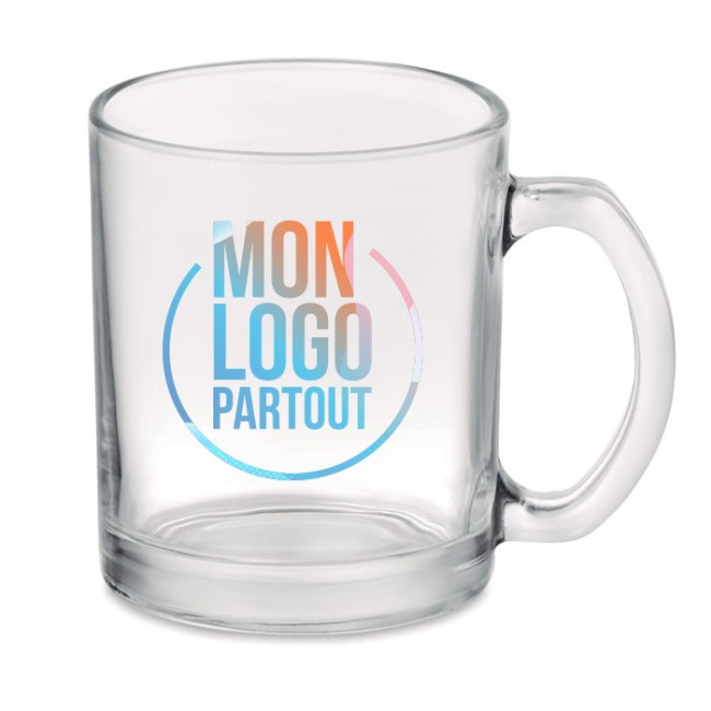 Mug en verre Sublimgloss 300 ml