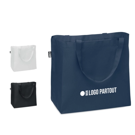 Grand sac shopping publicitaire RPET Fama 