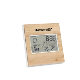 Réveil publicitaire station...