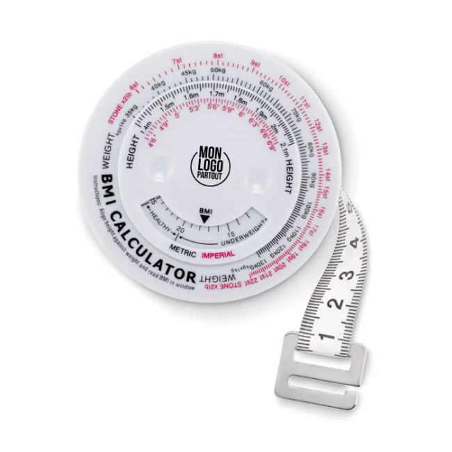Mètre-ruban calculateur IMC