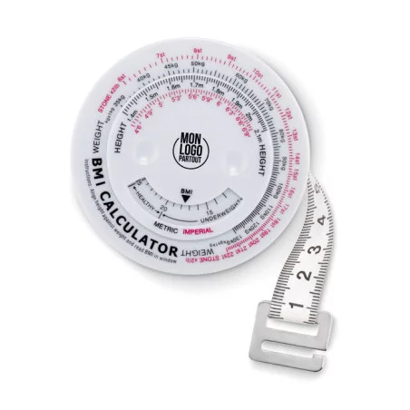 Mètre-ruban calculateur IMC 