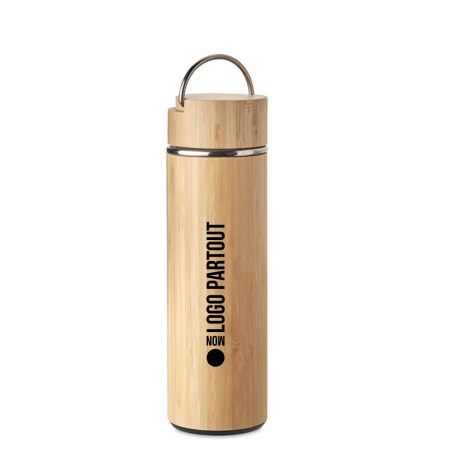 Bouteille publicitaire avec infuseur Tampere 480 ml 