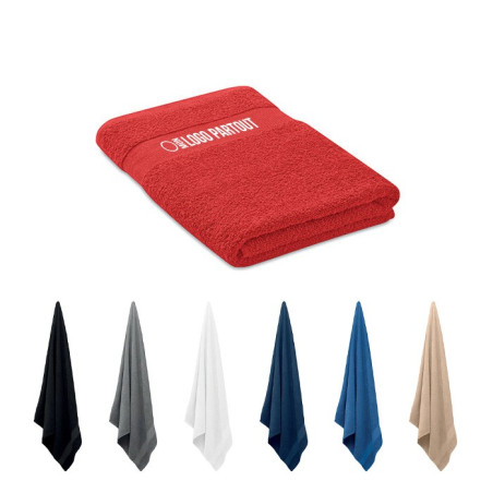 Serviette éponge en coton bio personnalisable PERRY 