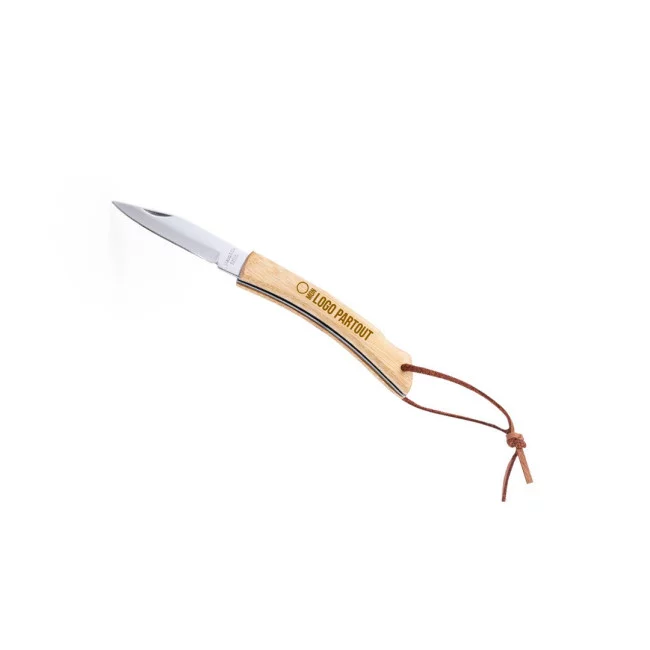Canif personnalisable en bambou Sultan