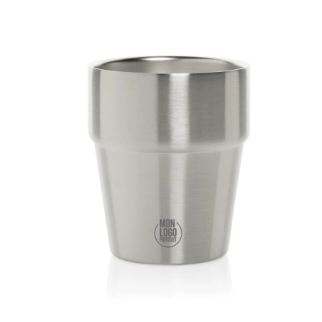 Tasse à café personnalisée double paroi Clark 300ml 