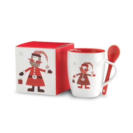 Mug Père Noel publicitaire 