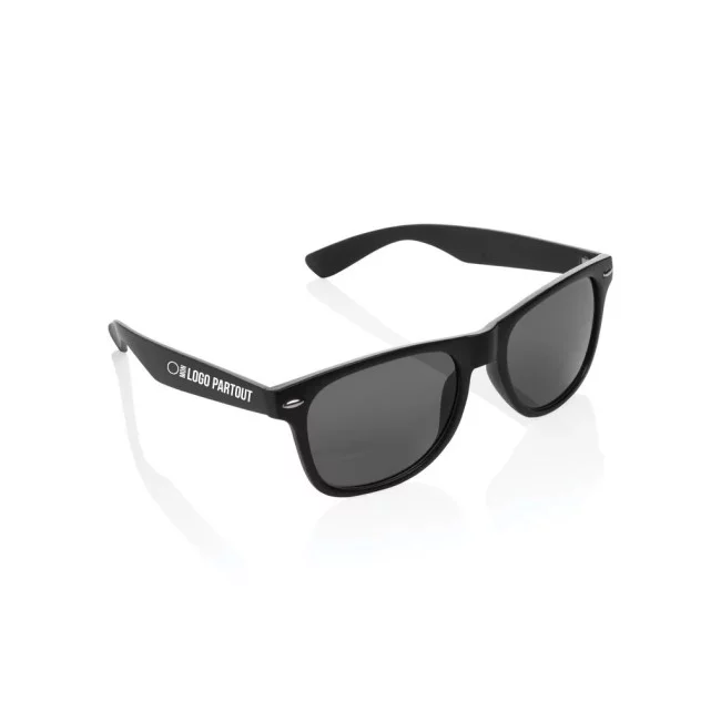 Lunettes de soleil personnalisables en plastique recyclé GRS 