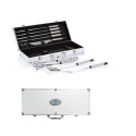 Set personnalisable de 12 pcs pour barbecue et coffret aluminium 