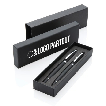 Set de stylos personnalisés Deluxe 