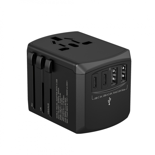 Adaptateur de voyage universel Xoopar® Tripper 