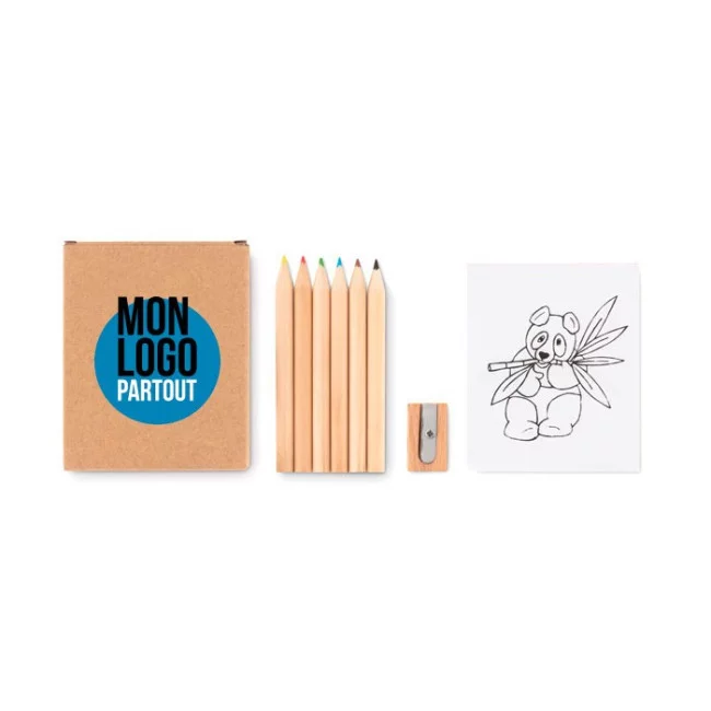 Set de coloriage publicitaire Little Vangogh