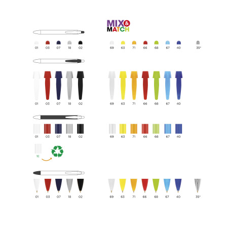 Stylo BIC ® Wide Body ™ Ecolutions ® Recyclé 