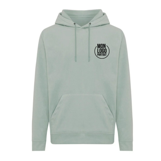 Sweat à capuche en polyester recyclé Iqoniq Trivor 