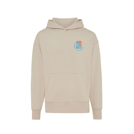Sweat à capuche en coton recyclé Iqoniq Yoho 