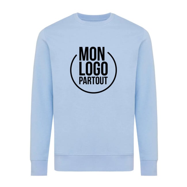 Sweat personnalisé en coton recyclé Iqoniq Etosha