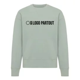 Sweatshirt à col rond en...