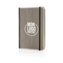 Carnet A5 personnalisé couverture imprimé bois Treeline 