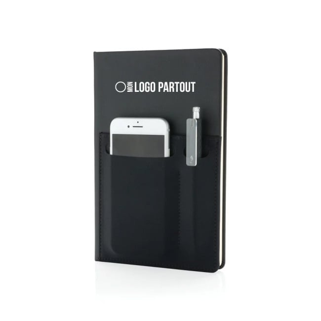 Carnet de notes personnalisé A5 avec pochette 
