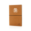 Carnet de notes personnalisé A5 en cuir recyclé 