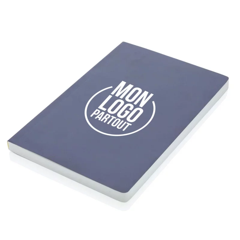 Carnet personnalisé A5 à couverture souple & papier minéral IMPACT 