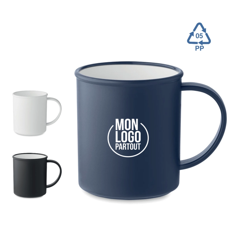 Mug en plastique recyclé...