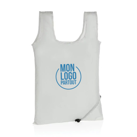 Sac shopping pliable personnalisé en rPET 190T AWARE™ Impact 