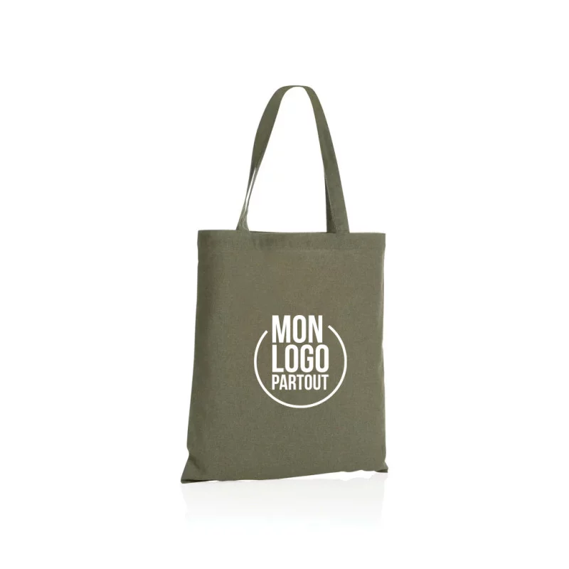 Tote bag personnalisé en coton recyclé 145g AWARE™ Impact 