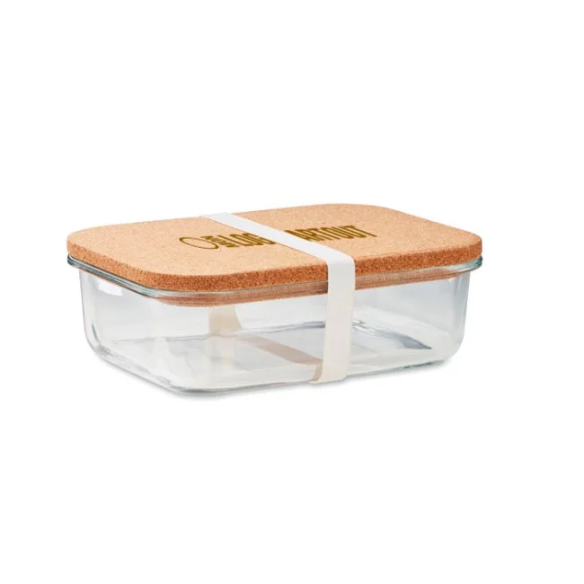 Lunch box personnalisée en verre Canoa