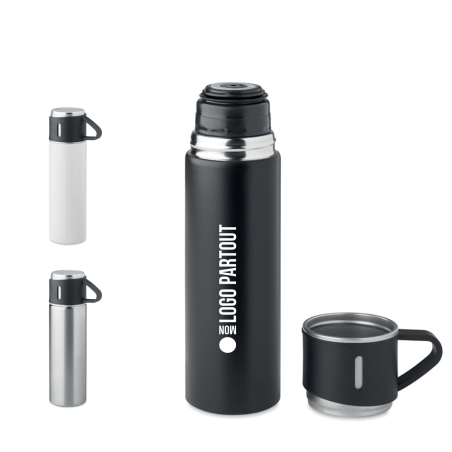 Gourde en acier personnalisée Tonia 420 ml 