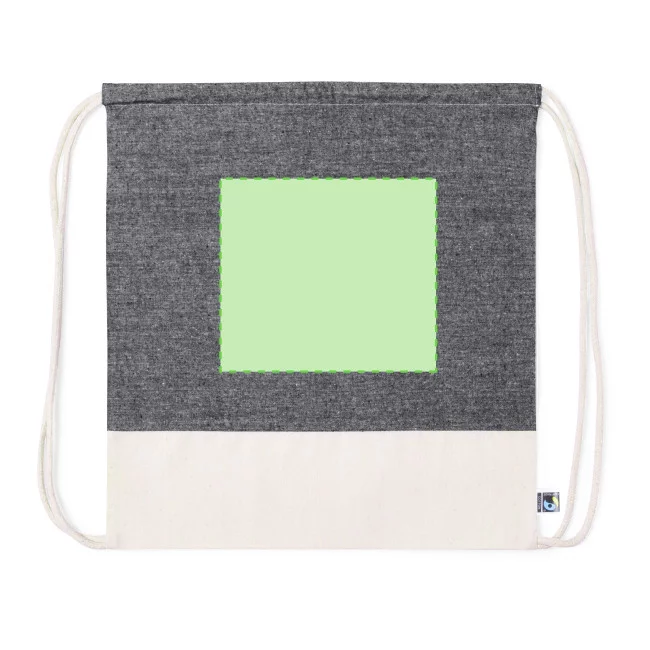 Sac cordon publicitaire ferdin Fairtrade