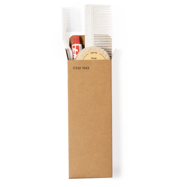 Kit de voyage publicitaire Care 