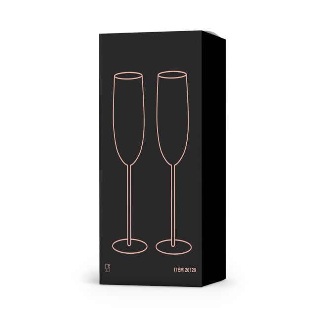 Flûtes à champagne Gagax 270 ml x2 