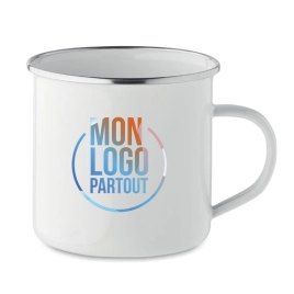 Mug vintage en métal...