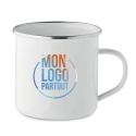 Mug vintage en métal Plateado 500 ml 