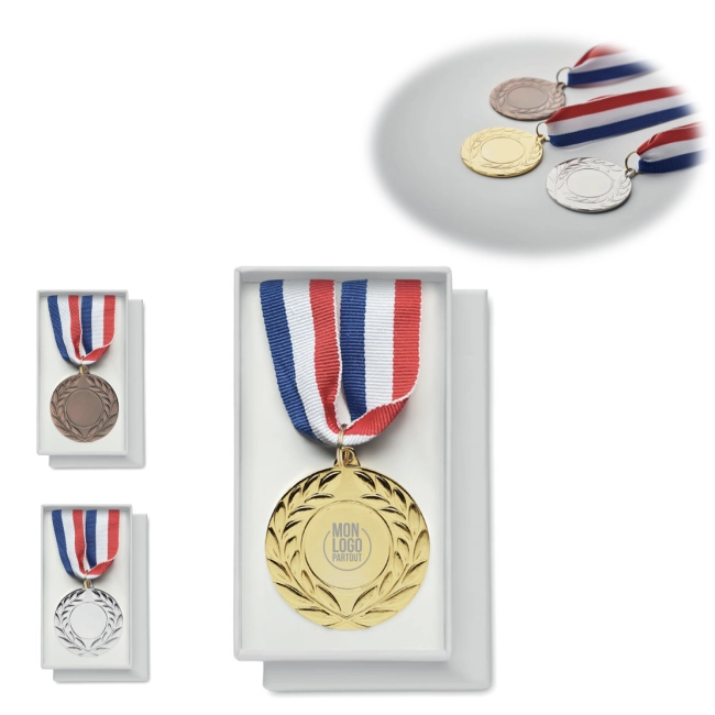 Médaille en fer personnalisable Winner